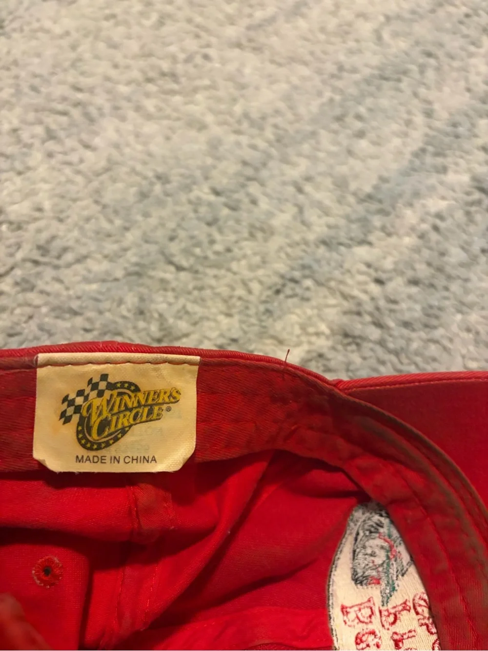 Vtg Winners Circle Martin Truex Jr 1 Bass Pro Shops NASCAR Hat Cap Adjustable Re
